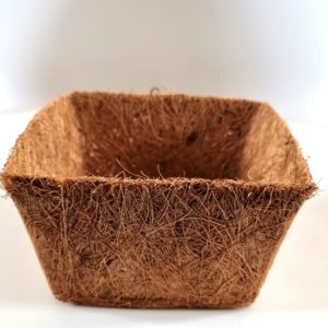 Coir square Pot 13 x 13 cm  (5 pack)