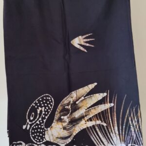 Adult Batik Sarong - swan theme