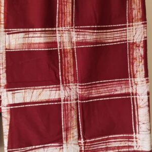 Adult Batik Sarong - Maroon